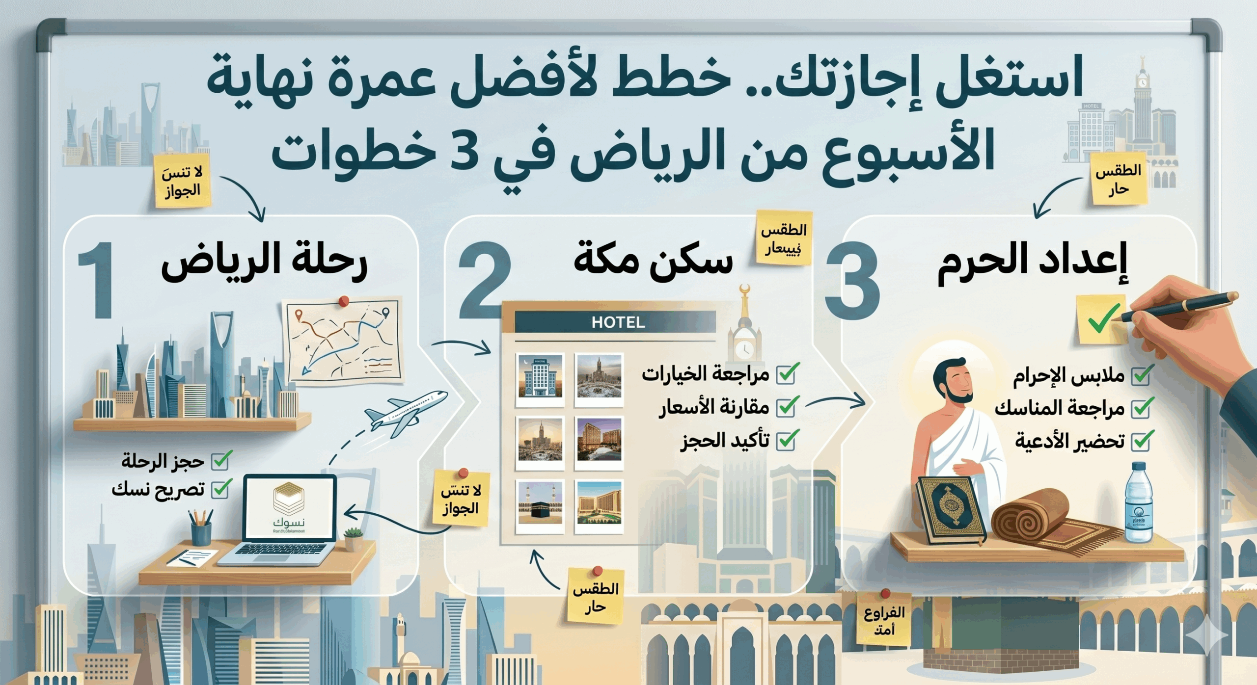 عمرة نهايه الاسبوع من الرياض